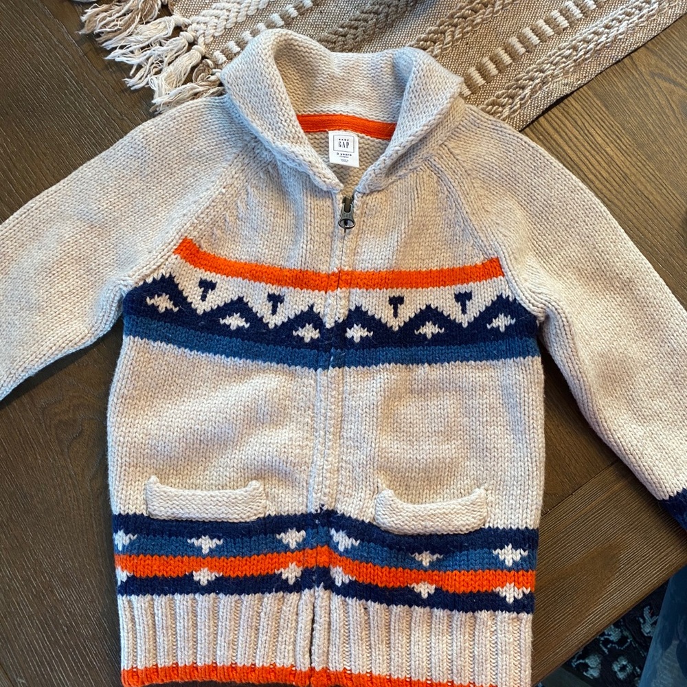 Gap Toddler boys cardigan 3T